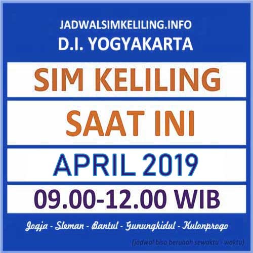 Jadwal SIM Keliling Hari ini