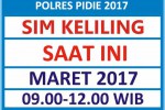 Jadwal SIM Keliling Polres Pidie April 2024