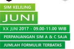 Jadwal SIM Keliling Mei 2024