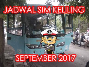 Jadwal SIM Keliling Sleman Mei 2024