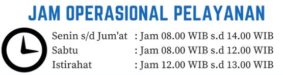 Jam operasional layanan E-SKCK Online