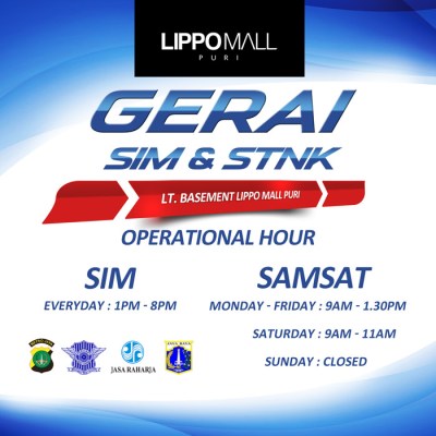 Jadwal SIM Corner Lippo Mall Puri