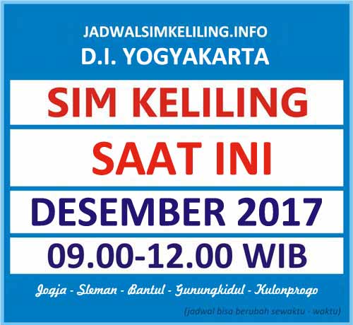 Jadwal sim keliling bantul Mei 2025