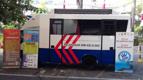 Operasional SIM Keliling Jakarta