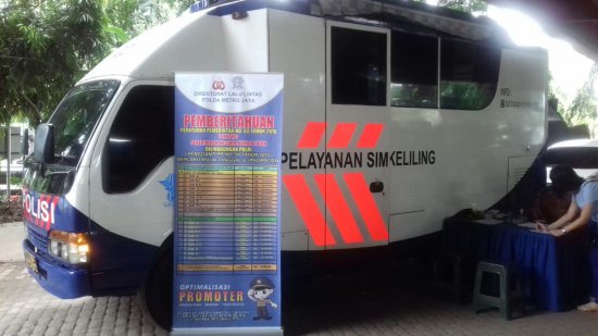 Lokasi SIM Keliling Jakarta 3 Mei 2025