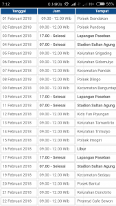 Jadwal sim keliling bantul Mei 2025