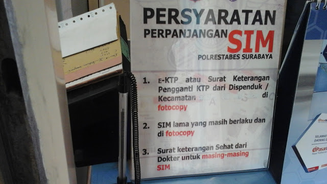 Berkas syarat bikin SIM Nembak