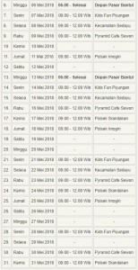 Jadwal SIM Keliling Bantul bulan April 2024