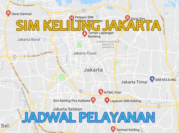 lokasi sim keliling jakarta hari ini