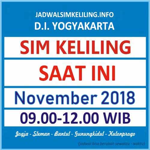 Jadwal SIM Keliling Bantul April 2024