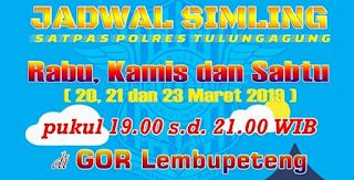 Jadwal Lokasi SIM Keliling Tulungagung Mei 2025