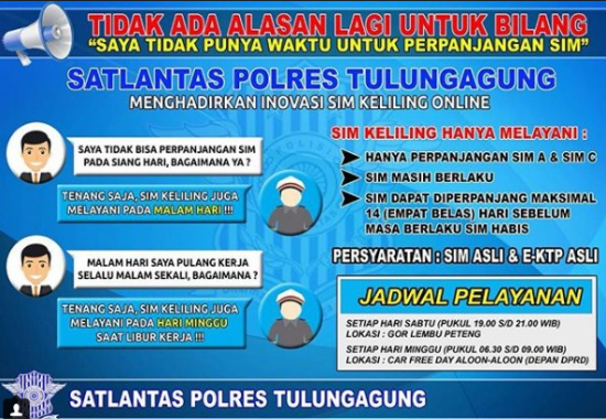 Satlantas Polres Tulungagung