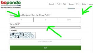 Cara melacak plat nomor via website