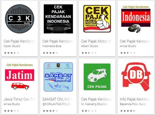 Cek Plat Nomor via Aplikasi iOS atau Android