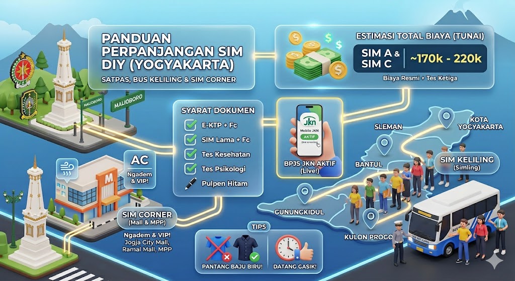Jadwal SIM Keliling DI Yogyakarta Jadwal SIM Keliling DI Yogyakarta