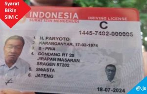 Cara dan Syarat Nembak SIM C