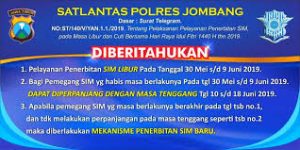 Jadwal SIM Keliling Jombang 2024