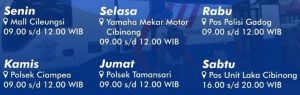 Jadwal SIM Keliling Bogor Juli 2022