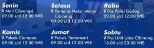 Jadwal SIM Keliling Bogor April 2024