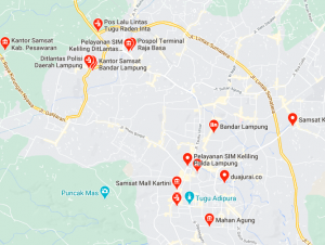 Lokasi SIM Keliling Lampung Hari Ini