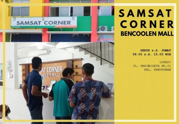 Jadwal SAMSAT Corner Bencoolen Mall Bengkulu