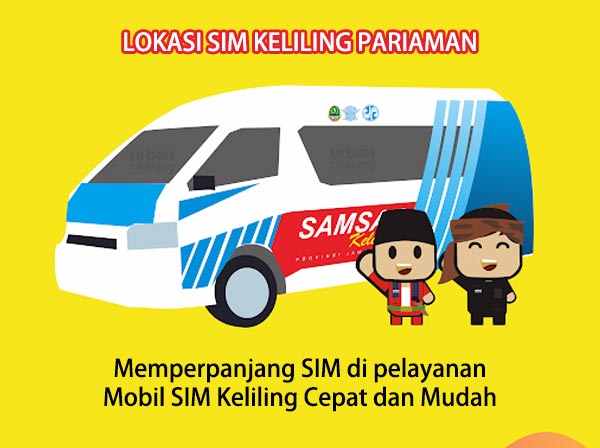 Lokasi Operasional SIM Keliling Pariaman