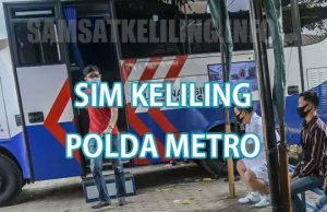 Mobil Operasional SIM Keliling Polda Metro