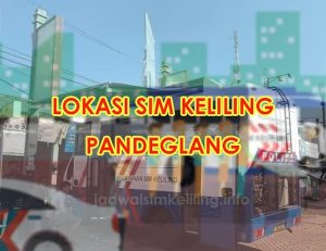 Lokasi SIM Keliling Kab Pandeglang