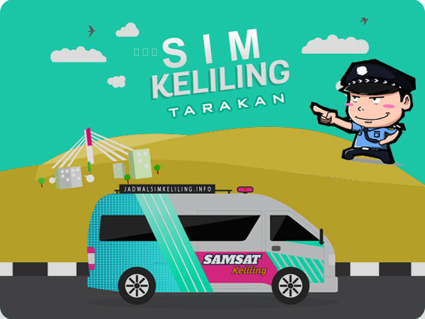 Mobil Operasional SIM Keliling Tarakan