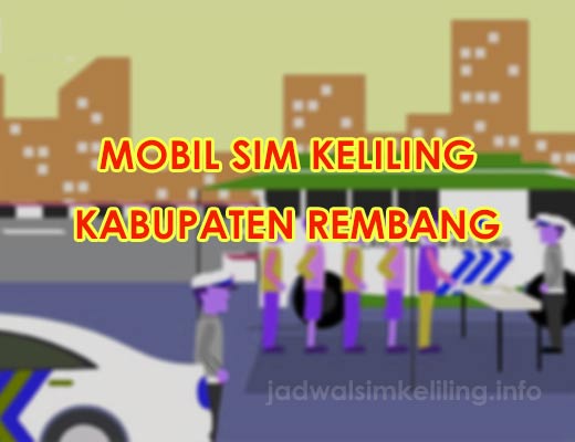 Mobil SIM Keliling Kabupaten Rembang