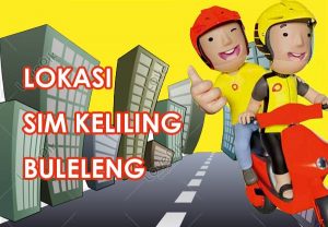 Pelaksanaan SIM Keliling di Buleleng Hari Ini