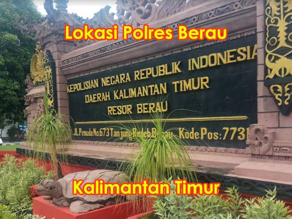 Lokasi Alamat SAMSAT Satpas Polres Berau KalTIM