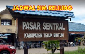 SIM Keliling Pasar Sentral Kabupaten Teluk Bintuni