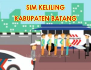 Jadwal SIM Keliling Satlantas Polres Batang Jateng