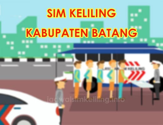 Jadwal SIM Keliling Satlantas Polres Batang Jateng