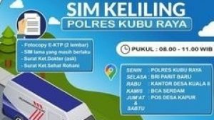 Jadwal SIM Keliling Kubu Raya