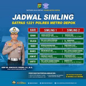 Jadwal SIM Keliling Metro Depok