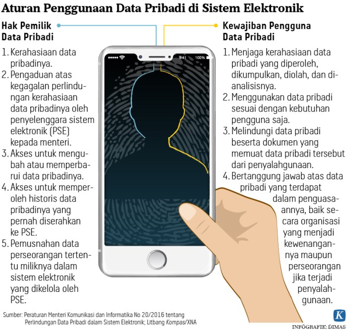 Keamanan data pribadi pengguna SIM