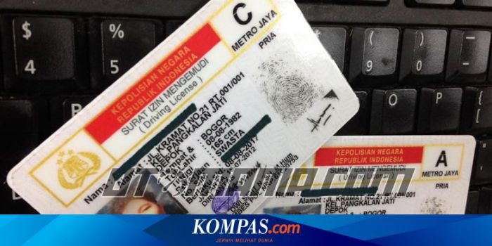 SIM sebagai alat identitas nasional