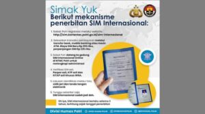 Syarat pengajuan SIM internasional