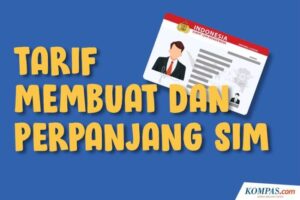 Tata cara pembayaran biaya SIM