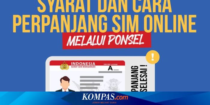 Tata cara pembayaran biaya SIM terbaru