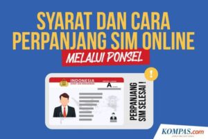 Alur pendaftaran SIM lewat online terbaru