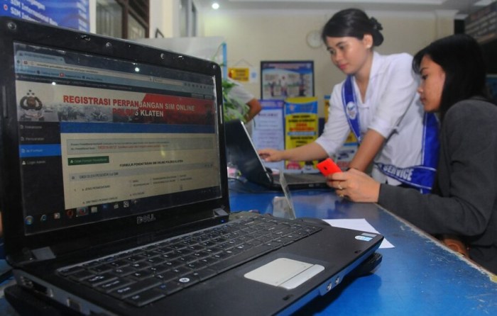 Peningkatan layanan pelanggan kantor SIM