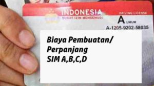 Tata cara pembayaran biaya SIM terbaru