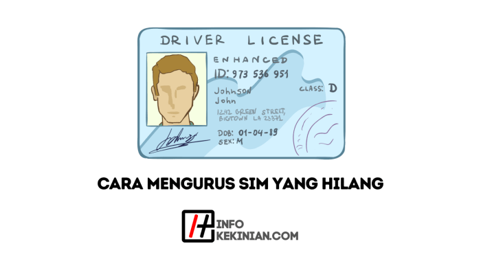 Efek hukum kehilangan SIM asli