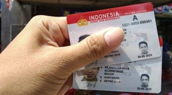SIM sebagai alat identitas nasional terbaru