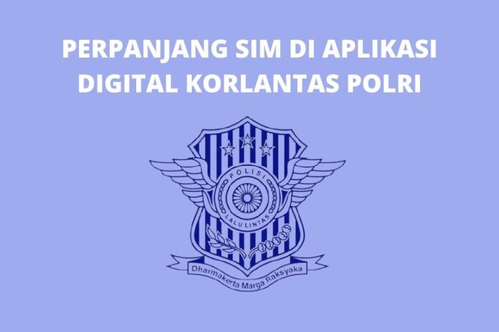 Alur pendaftaran SIM lewat online