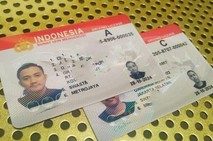 Penyesuaian alamat baru di SIM terbaru