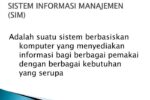 Sistem informasi manajemen SIM terbaru